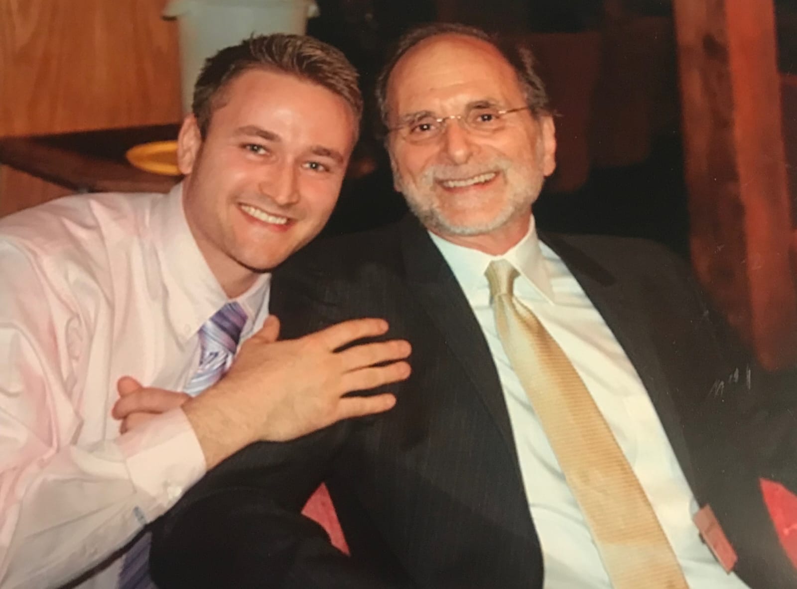 Johannes Kieding with Marvin Skorman